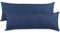 aqua-textil Classic Line Kissenbezug 2er-Set 40 x 120 cm dunkel blau Baumwolle Seitenschläferkissen Bezug Kissenhülle, Kopfkissenüberzug, Pillowcase, Bettkissen, Kopfkissenbezug, Reißverschluss