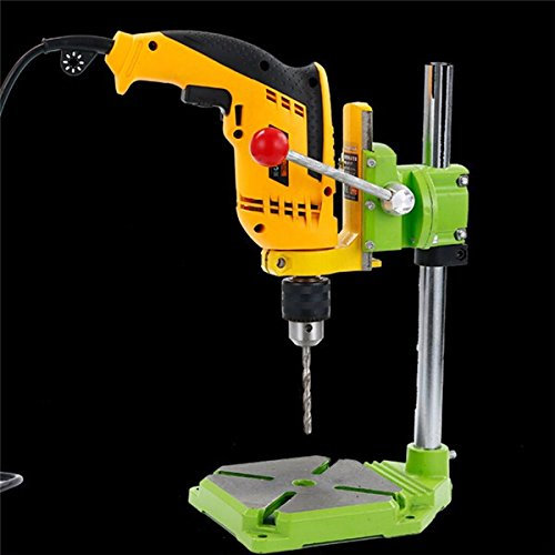 EsportsMJJ Miniq Bg6117 Tisch Bohrständer/Presse Mini Elektrischer Bohrer Träger Halterung 90 ° Rotierender Fester Rahmen