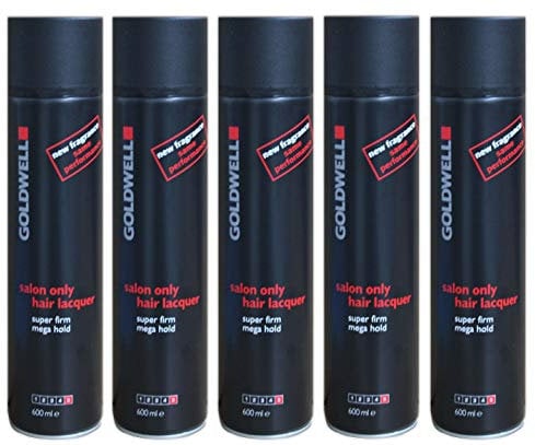 5er Hair Lacquer Haarlack Salon Only Goldwell Extra Strong Hold 600 ml