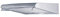 Amica UH 17111-3 E hotte Lustre suspendu Acier inoxydable 178 m³/h C