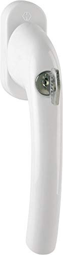 HOPPE Fenstergriff TOKYO 0710S/U26 abschließbar 32mm weiß RAL9016
