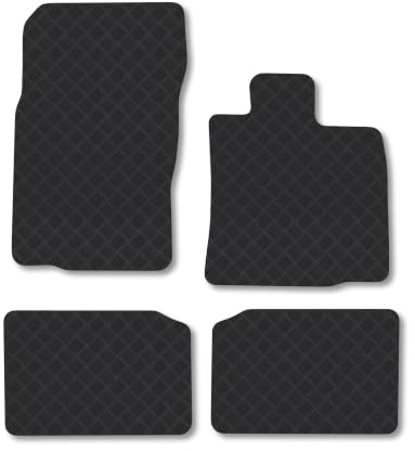 Mini Paceman (2013-2016) 3mm Rubber Car Mats | Tailored Fit Durable Floor Mats Full Coverage Protection Waterproof Accessories Easy Clean Anti Slip Made in the UK