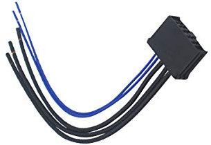 KASturbo Calentador Ventilador Resistencia Cableado, Soplador Resistencias Cable Conector para PEUGE0T 307 Citr0en 9636618080 6450.JP