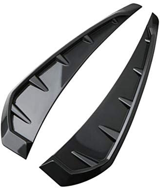 Zhuodingsen Auto Lufteinlässe Dekorative,Auto Modifizierte Kotflügel Universal Shark Gill Luftauslass Dekorative Aufkleber, Ein Paar