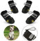 Pfotenschutz für Hunde, Hundeschuhe Pfotenschutz wasserdicht mit abriebfester, Innen Robustes Anti-Rutsch- und Gummiband Design für Hunde (6#)