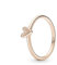 PANDORA Anello 180092C00-54 Cuore splendente