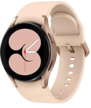 Samsung Galaxy Watch4 Smart Watch, Health Monitoring, Fitness Tracker, Long Lasting Battery, Bluetooth, 40mm, Gold (UK Version) (Renewed)