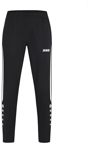 JAKO Damen Freizeithose Power, Schwarz/Weiß, 40
