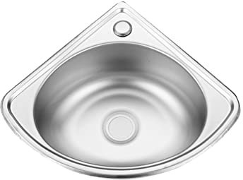 Lave-Vaisselle à évier Simple, Petit évier Pratique, Suspendu et Debout, Flexible à Utiliser, Multifonctionnel et Pratique, Le matériau est épais et Robuste (Couleur : SilverB1, Taille : 37
