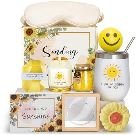 JORTINE Geschenke für Frauen,Positive Gute Besserung Geschenke,Geburtstagsgeschenk für Frauen,Personalisierte Geschenk Freundin Geburtstag,Geschenkset Geschenkbox für Freundin Mama Schwester