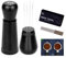 WDT Tool Espresso. Screw Off Base-Easy Clean. Includes Coffee preperation Book. 9X.4mm 9X.25mm Needles, Aluminium Matt Black. WDT Tool Espresso Distribution Tool Coffee Wdt Tool