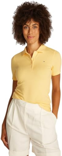 Tommy Hilfiger Damen Poloshirt Kurzarm Slim Fit