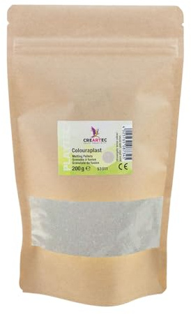 Schmelzgranulat/Colouraplast silber 200 g PREISHIT