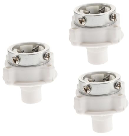 Uonlytech 3pezzi Adattatore Per Tubo Ingressi Lavatrice Connettore Rapido Da Inossidabile e Facile Installazione Compatibile Con Tubo Alimentazione e Scarico
