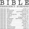 Bibel-Notrufnummern, christlicher Wandaufkleber, Jesus, Bibelvers, inspirierendes Zitat, Wandtattoo, Schlafzimmer-Dekor-S-40x40cm-Black