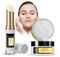Schnecke Augenpads Gegen Augenringe, Snail Mucin Peptide Eye Cream Stick und Eye Pads, Hydrogel Augenmaske, Augencreme Tränensäcke-Entferner, Anti-Aging Kollagen Augenbalsam Stick, Glättet Falten