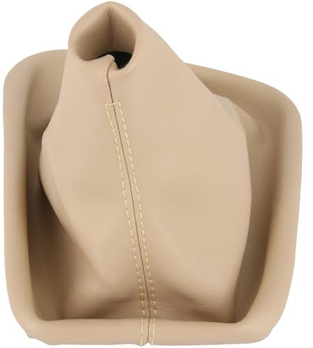 Recambo Schaltsack Schaltgetriebe passend für BMW 3er, E36, 1990-2000, Plug & Play, Schaltmanschette, mit Rahmen, beige