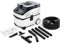 Festool CLEANTEC CT 15 Kit aspirateur compact pour eau et poussière avec accessoires de nettoyage, réservoir de 15 l, antistatique, contrôle de la puissance d'aspiration à 5 niveaux, mobile et robuste
