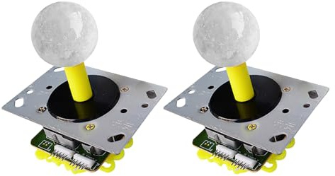 Gaming Joystick Controller Mit Verbessertem Mühelosem Setup Prozess Unterstützt Mehrere Plattformen Metall Kunststoff Konstruktion 2-teiliges Game Joystick Set