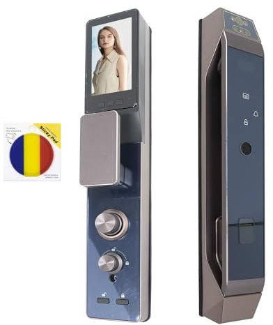 PNI SafeHome PTY8825 Smart Yala, Code-, Karten-, Gesichtserkennung, Fingerabdruck- und Haftpad-Flagge im Lieferumfang enthalten