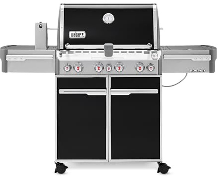 Weber Summit E-470 580-Square-Inch 48,800-BTU Liquid-Propane G, Black