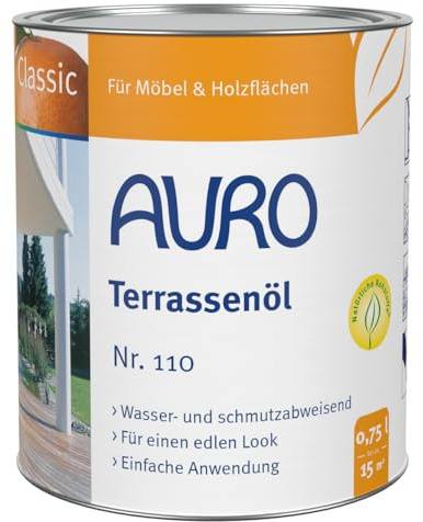 AURO Terrassenöl Classic Nr. 110-85 Bangkirai, 0,75 Liter