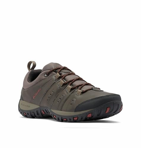 Columbia Woodburn 2 Low Rise Hiking Shoes for Men, Brown (Cordovan/Garnet Red), 6.5 UK