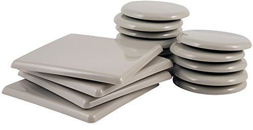 Super Sliders 4702995N Sliders Mover Pack, Beige, 16 Pack