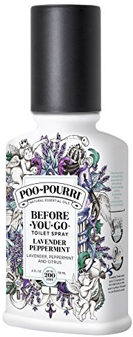 Poo-Pourri Before-You-Go Toilet Spray, Lavender Peppermint Scent, 4 oz