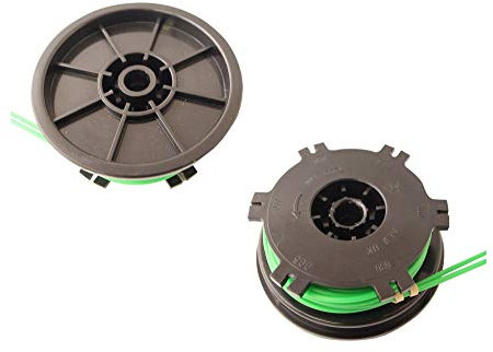 SECURA Fadenspule 2mm (2er Set) kompatibel mit Ikra 2438 CT Shark Freischneider