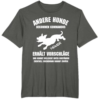 Hundebesitzer Shirt Andere Hunde bekommen Kommandos meiner T-Shirt