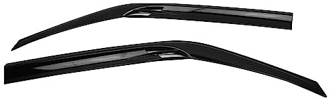 2X Windabweiser Regenabweiser kompatibel mit Iveco Daily 2006-2014 Acryl Dunkel