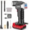 Oasser Tyre Inflator Portable Air Compressor Cordless Tyre Pump for Cars Motorcycles Bicycles with Digital Pressure Gauge 2000mAh Lithium Battery USB Charging 120PSI P2A