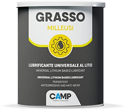 Camp Graisse Multi-Usages, Graisse lubrifiante Au lithium Nlgi2 Polyvalente et Multi-Usage A Haute Performance, Protège Contre la Rouille et la Corrosion, 1 Kg