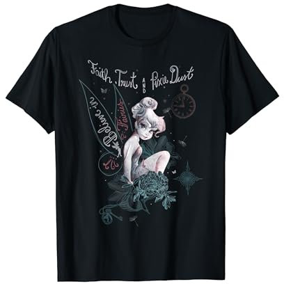 Disney Peter Pan Tinker Bell Believe Drawing T-Shirt