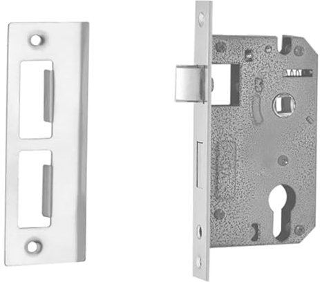 2 Lever Mortice Sashlock, Bathroom Bedroom Sashlock, Wooden Door Latch Locks, High Security, 148mm, 1 Pcs