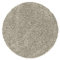 HomebyHome Teppich Rund Hochflor 160 cm Rund - Shaggy Teppich Wohnzimmer Natur Extra Weich und Flauschig - Langflor Teppiche für Schlafzimmer, Küche, Flur - Carpet, Halı, Kilim