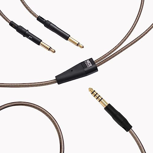 Câble Upgrade symétrique cuivre Meze audio mono 3,5 mm à 4,4 mm