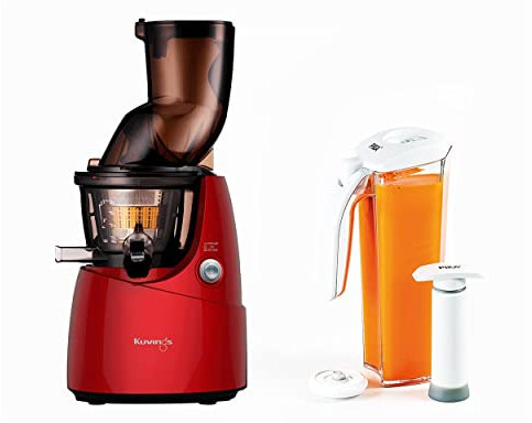Kuving's – Extracteur de jus B9700 + kit de conservation de jus sous vide - Rouge