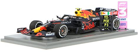 Spark S7850 Miniature Collection Car, Blue/Red/Yellow