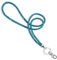 Soleebee Kartenhalter Trageband, Bling Strass Schlüsselband Lanyard mit Schlüsselring Kristall Halsband Damenkette Halskette Kit für Schlüsselanhänger ID-Kartenhalter (Seeblau)