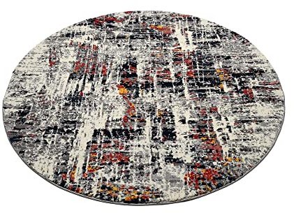 OCI HIGH and Low SIX Teppich 598 Multicolor 200 cm rund