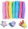 Vordpe 100 Stück Pfeifenreinige, Bunt Biegeplüsch Chenilledraht, Pfeifenreiniger Chenilledraht für Kinder Zum DIY Basteln und Dekorieren, 7 Farben (30cm x 6mm)