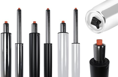 CLP Gasdruckfeder Für Bürostühle I Gaslift In Verschiedenen Größen I Ersatz-Gasdruckdämpfer, Farbe:Chrom, Größe:Ø 5cm. Länge 266-355mm