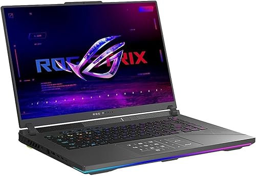 ASUS ROG Strix G16 16 240Hz Laptop 1TB SSD 96GB DDR5 RAM Win 11 Pro (Intel 14th gen Core i9-14900HX processor TURBO 5.80Ghz, NVidia GeForce RTX 8GB, 16 QHD(2560x1600) WQXGA) Gaming Notebook Computer