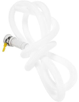 jojofuny Drain Hose Plastic Air Conditioning 1.5m Condenser Dryer Drain Kit Flexible Tubing