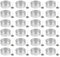 DIY Candle Making Kit: 100pcs Candle Jars with 100pcs Wicks for Tealight Making, Empty 1.5'' Aluminium Tea Light Tins for Craft, Christmas, Halloween, Handmade Accessory