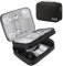 OdiuK Kabeltasche, 3 Layer Elektronische Tasche Kabel Organizer Tasche, Reise Wasserdicht Kabelorganizer Elektronik Zubehör Tasche für Adapter Maus SD Karten Festplatten