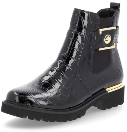 Remonte Stivaletti da Donna D8684, Numero:37 EU, Colore:Nero