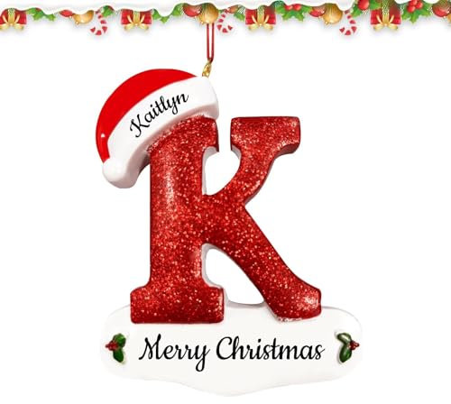 2024 Individueller Weihnachtsbaumschmuck,Personalisierte Name Segen Weihnachten hängend, Schöner Christbaumschmuck zum Aufhängen